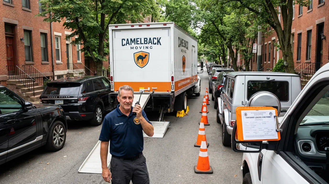 City street loading permit setup in Sweet Home, OR